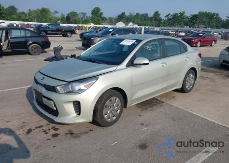 2018 Kia Rio S из США, поврежденный, VIN 3KPA24AB0JE086277